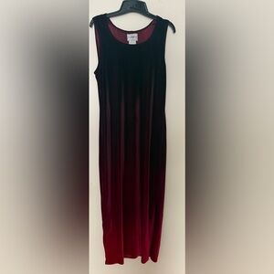 Elegant Burgundy Velvet dress